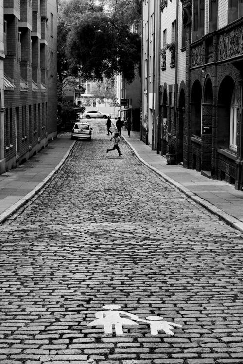 street style black and white